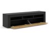 ТВ шкаф Buffalo 149 (Черен + Artisan дъб)