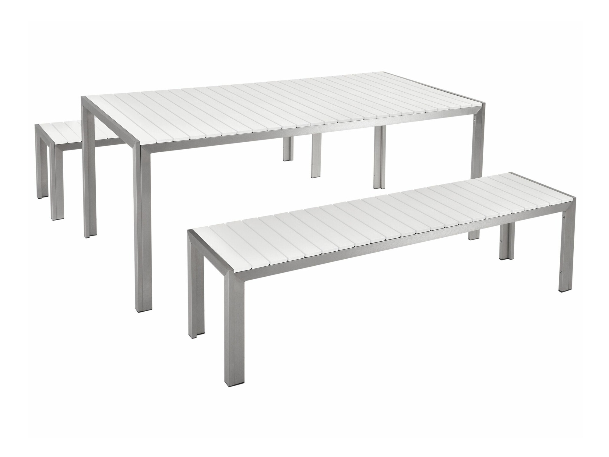 Градински комплект Berwyn 1895 (Бял + Сребро)