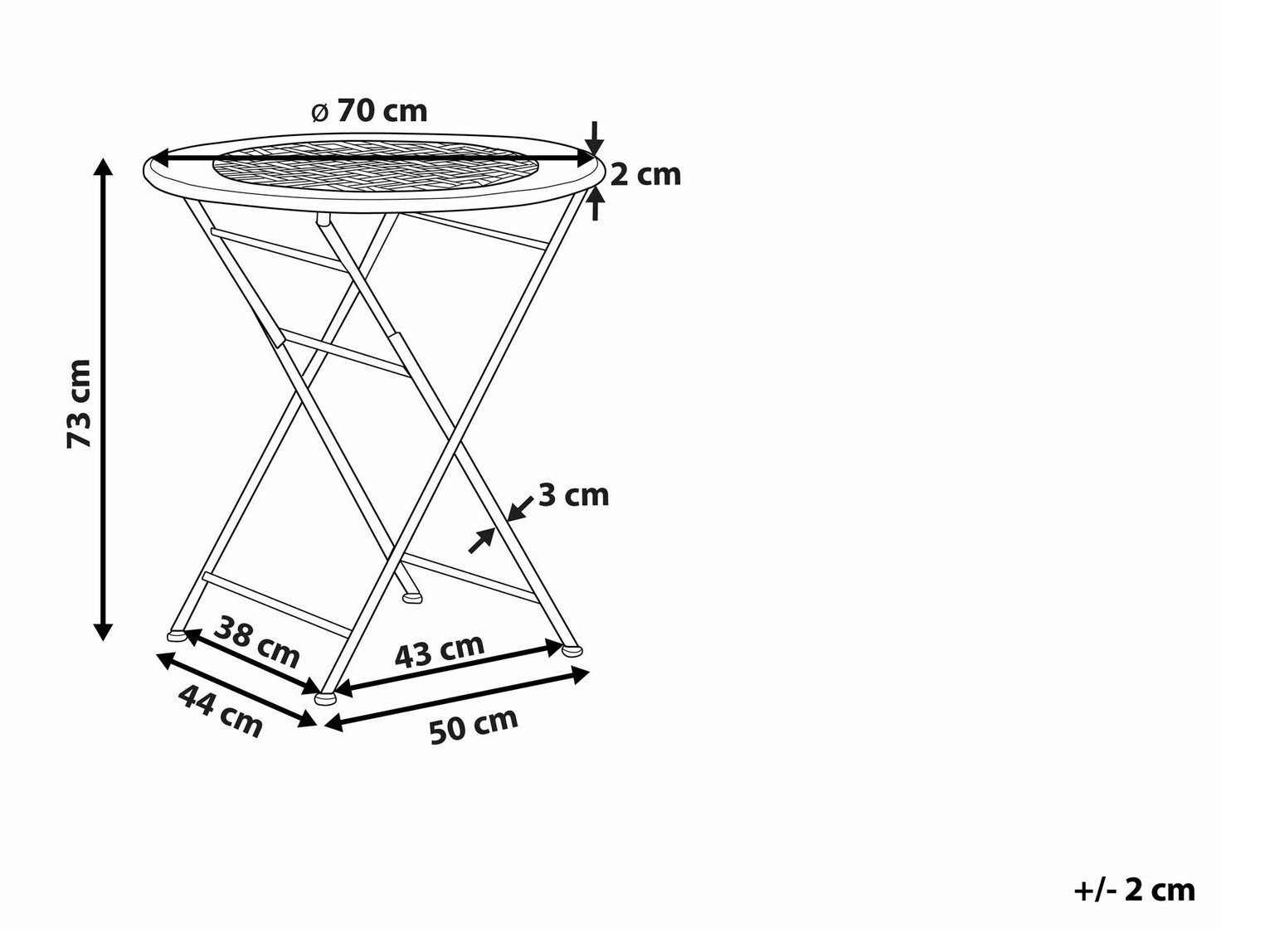 Градинска маса Berwyn 1906