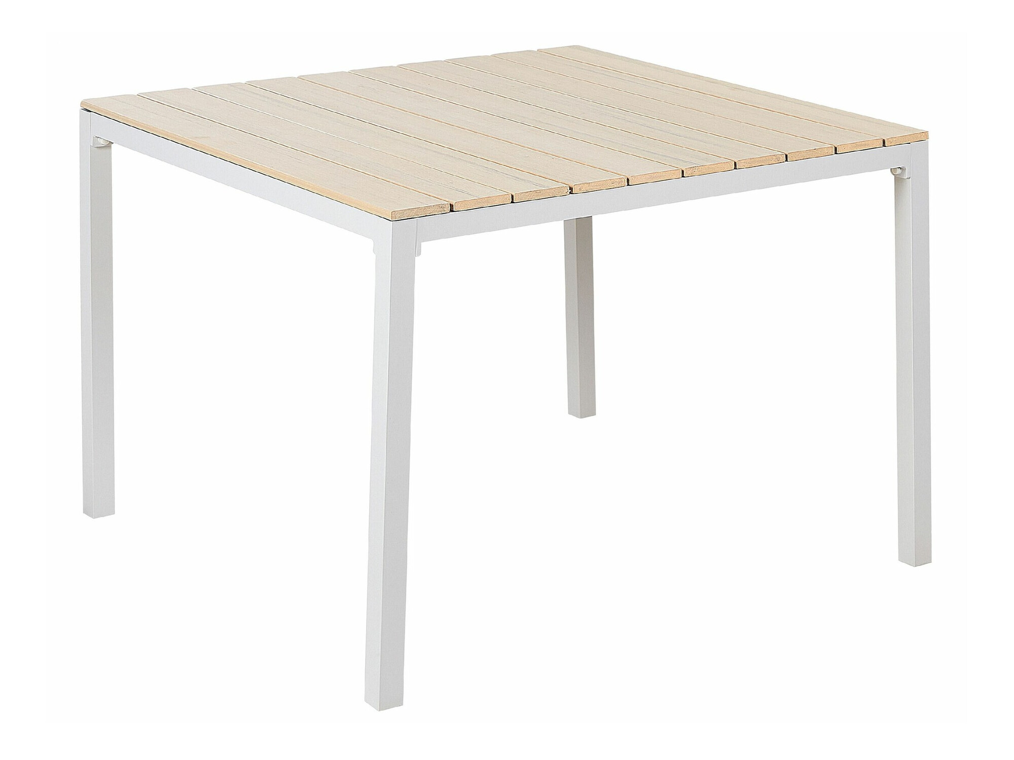 Градинска маса Berwyn 1914 (Бял + Ярък дърво)