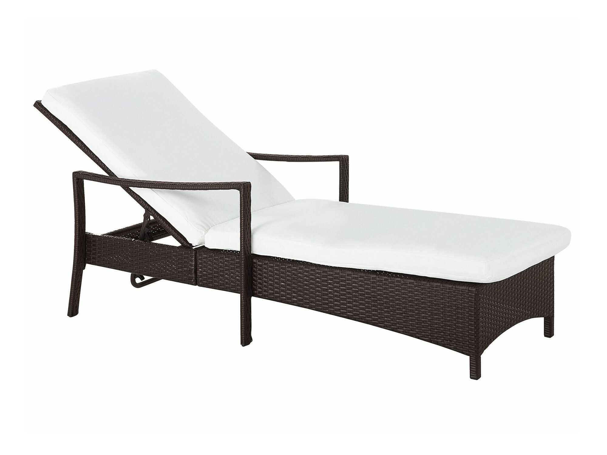 Градински шезлонг Berwyn 1911 (Кафяв)