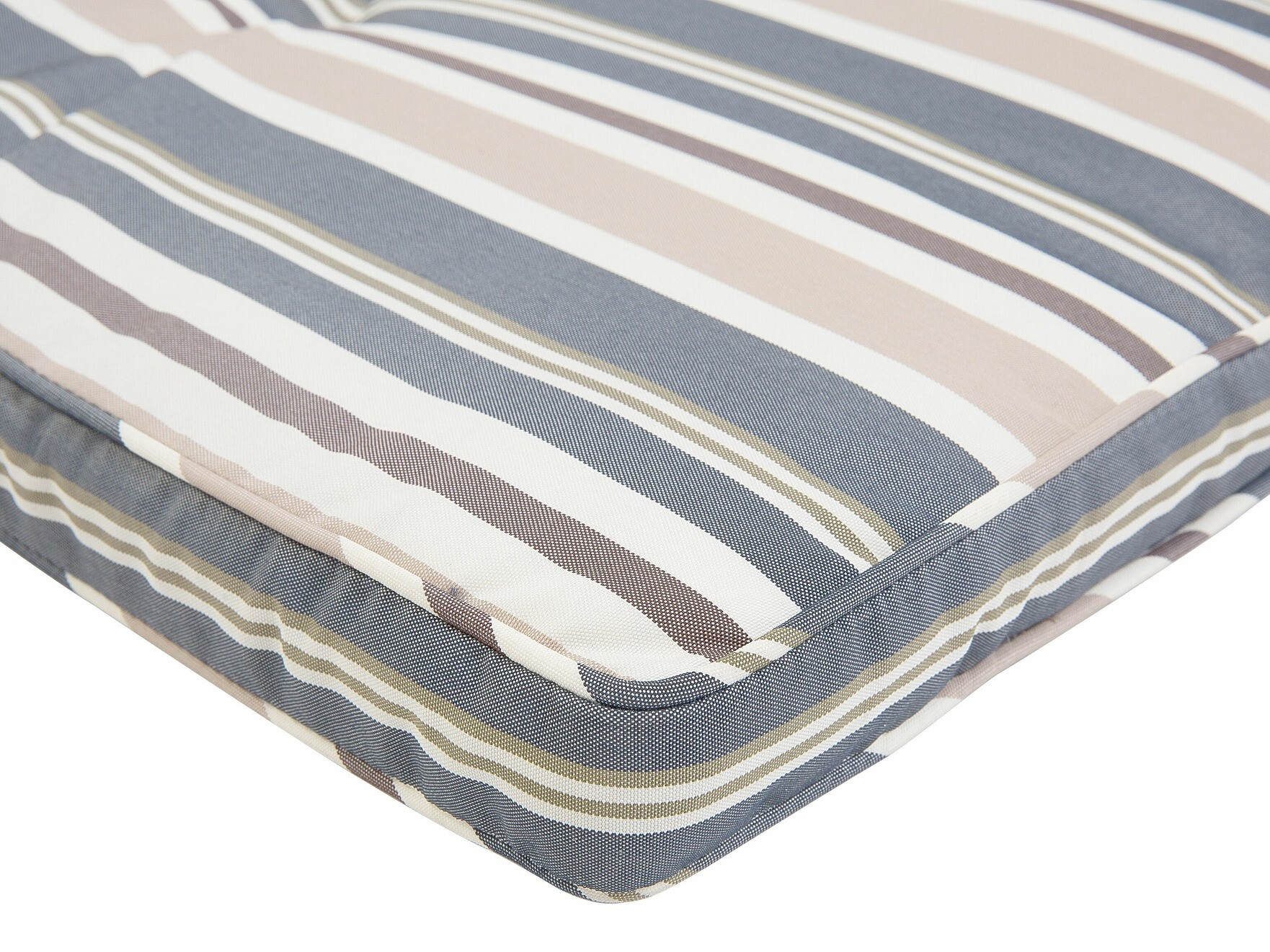 Градински шезлонг Berwyn 1916 (Син + Бежов)