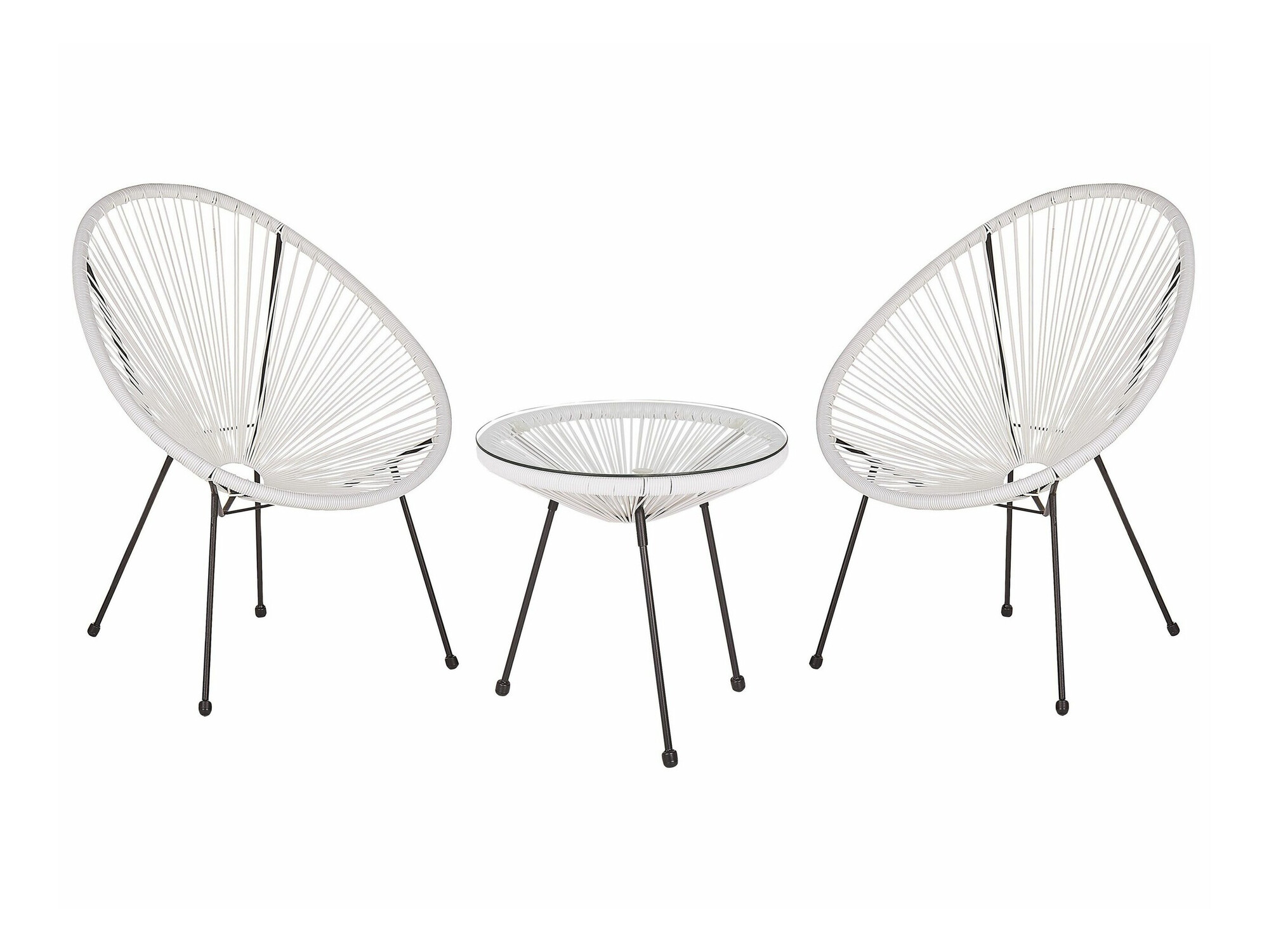 Комплект за балкон Berwyn 1921 (Бял)