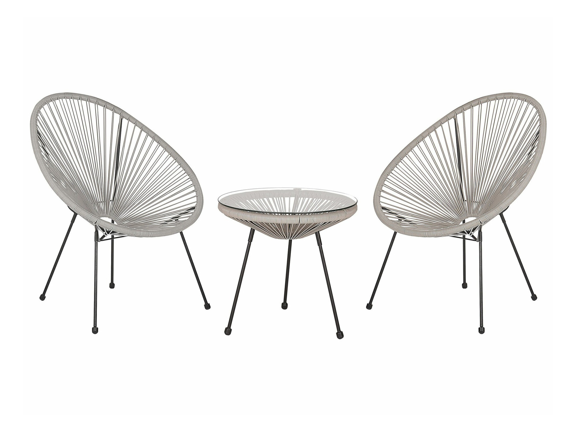 Комплект за балкон Berwyn 1921 (Светло сив)