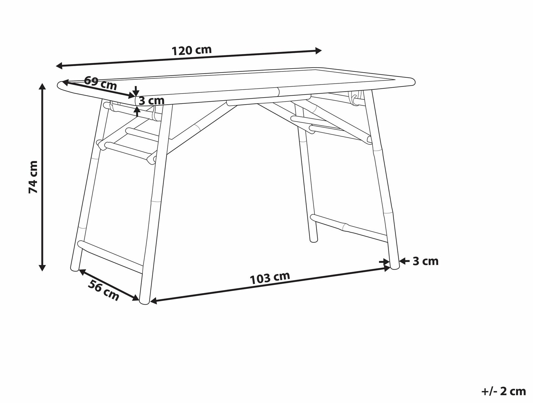 Градинска маса Berwyn 1934
