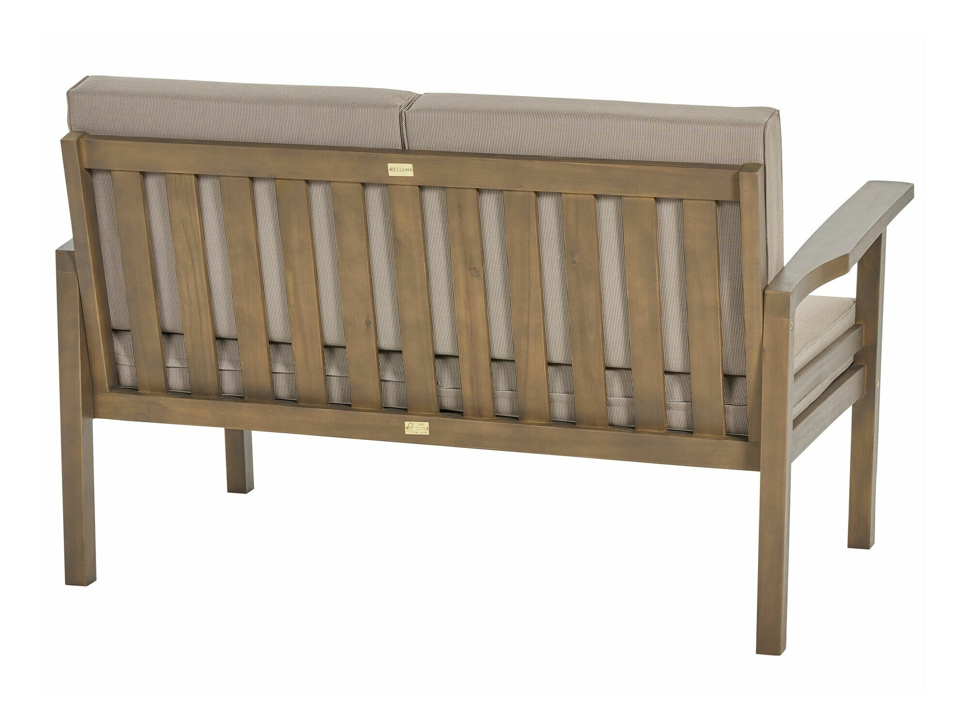 Градински комплект Berwyn 1955 (Taupe + Тъмно дърво)