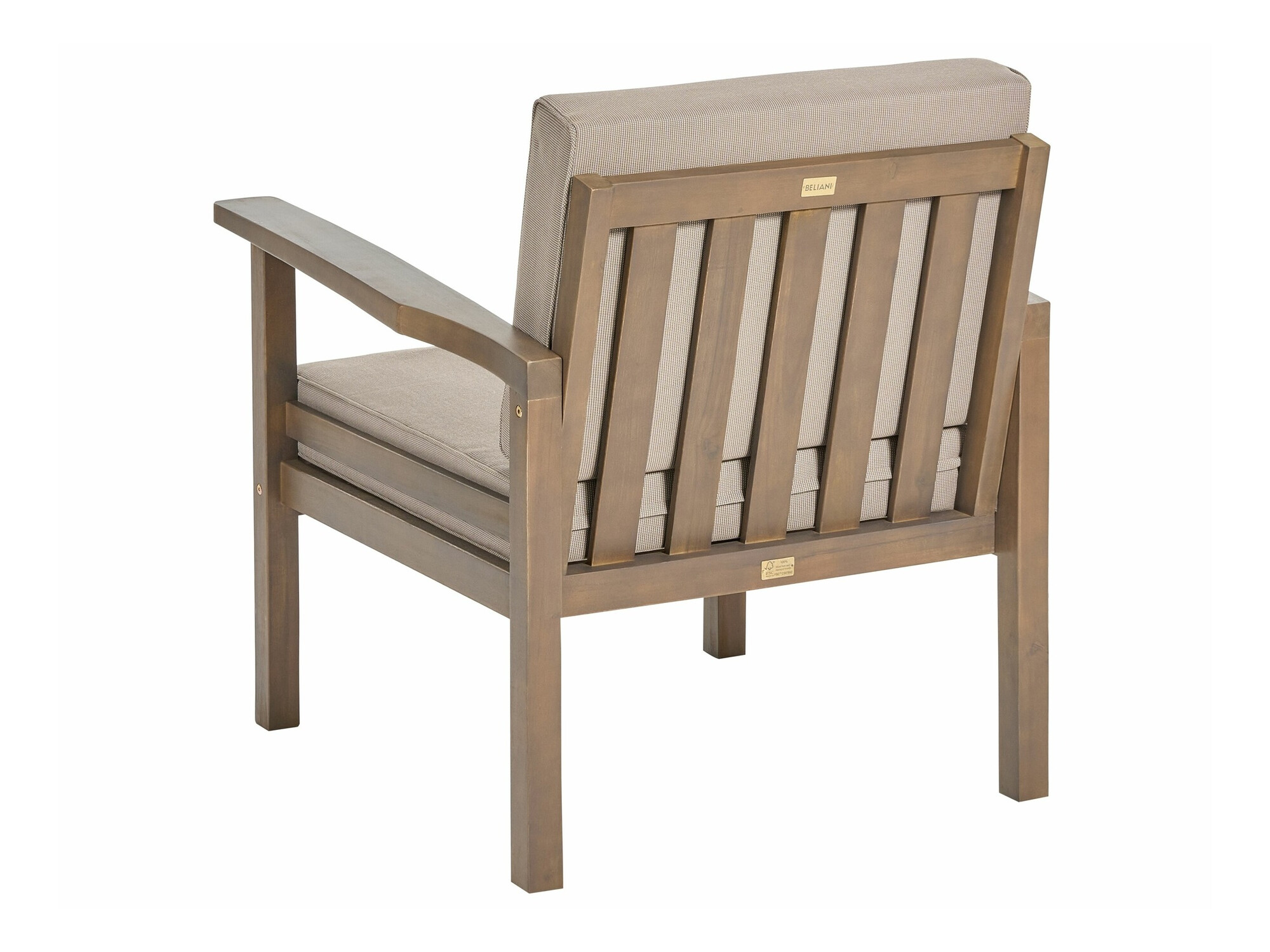 Градински комплект Berwyn 1955 (Taupe + Тъмно дърво)