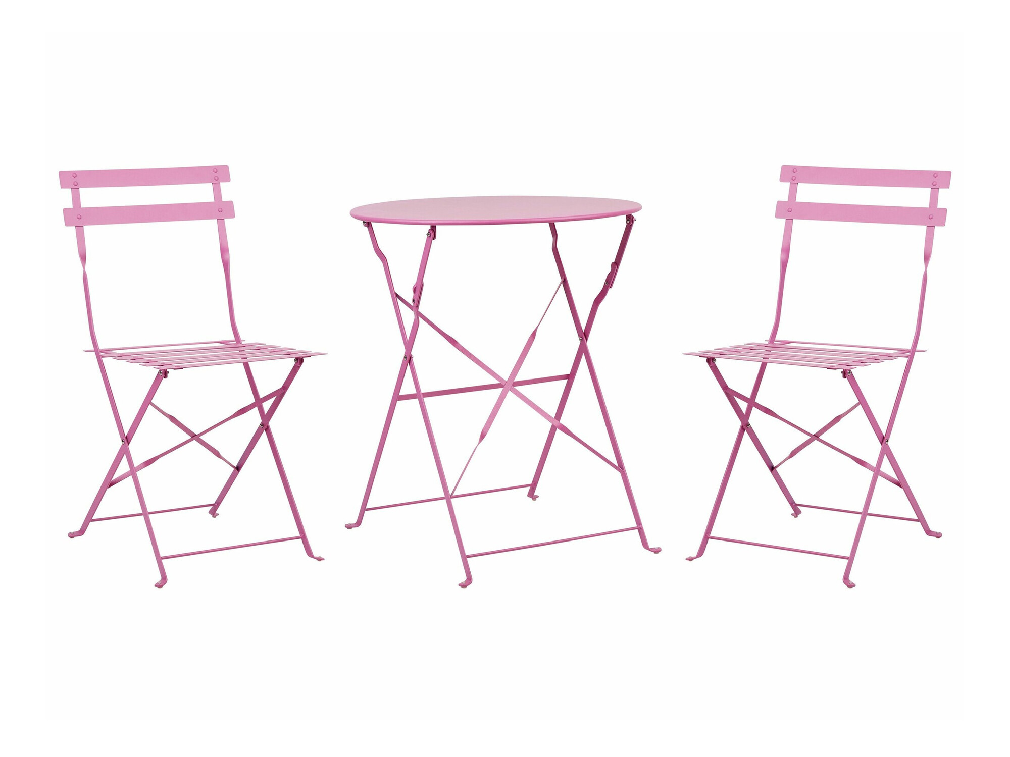 Комплект за балкон Berwyn 1841 (Тъмно розово)