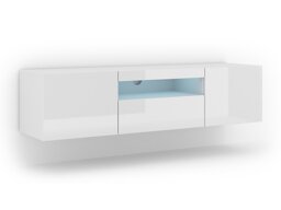 ТВ шкаф Morteo 103 (Бял + Бял гланц)