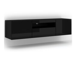 ТВ шкаф Morteo 103 (Черен + Черен гланц)