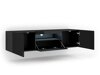 ТВ шкаф Morteo 103 (Черен + Черен гланц)