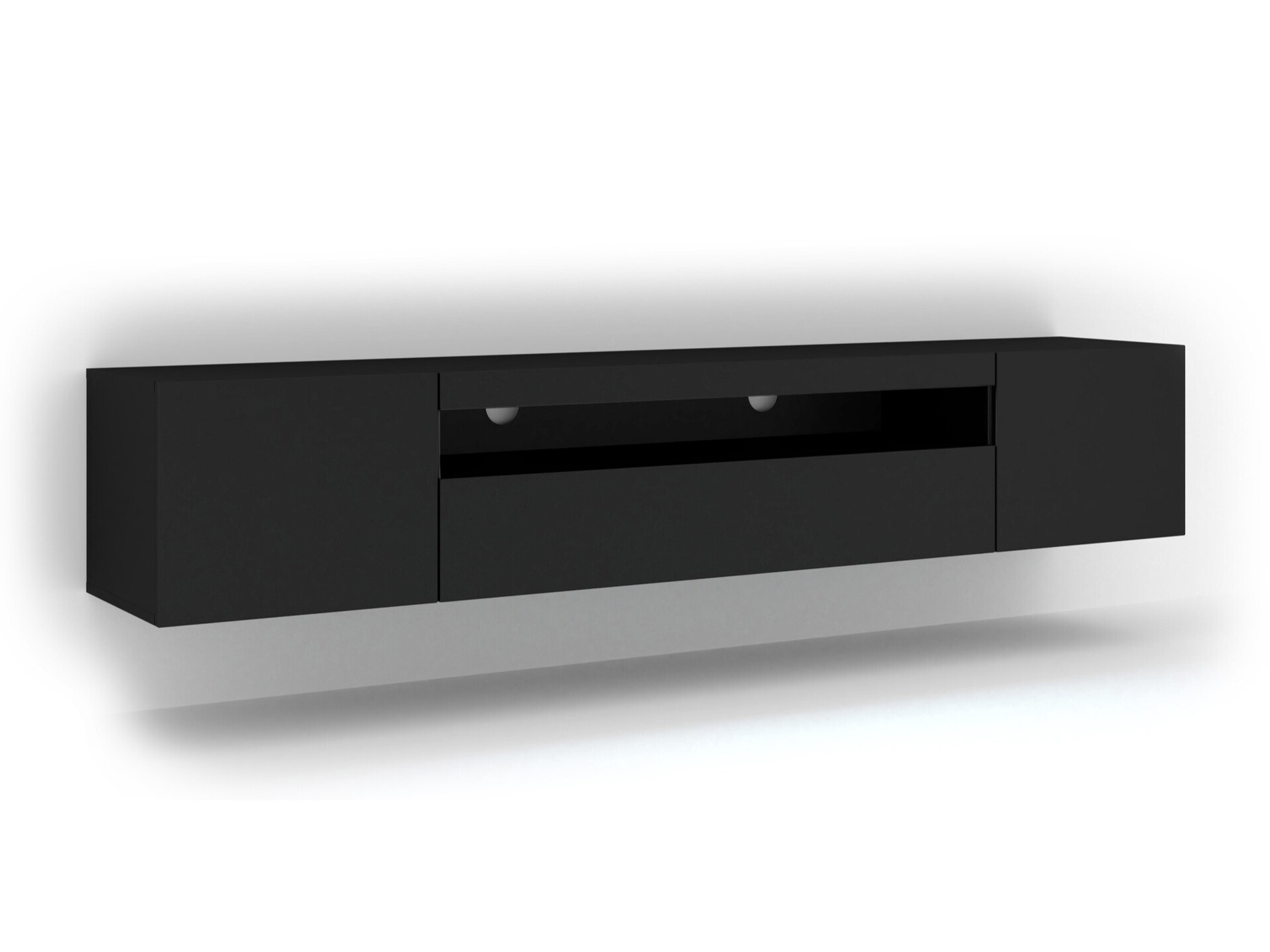 ТВ шкаф Morteo 104 (Черен)