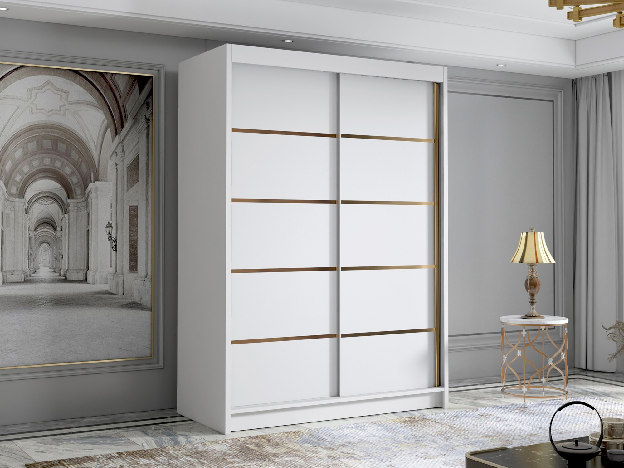 Гардероб Closico 188 (Бял)