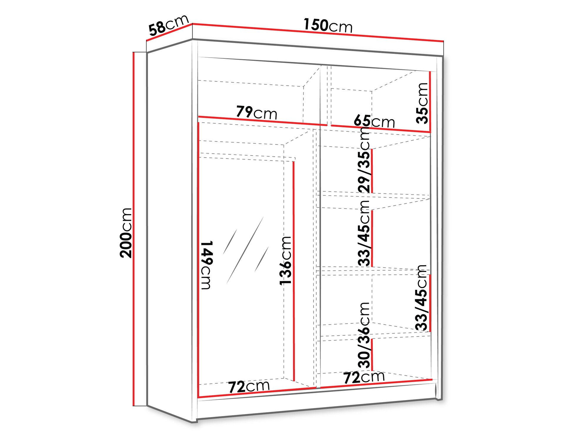 Гардероб Closico Capsa III (Кашмир)