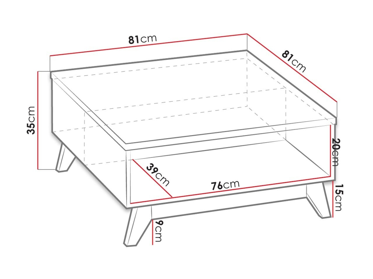 Масичка за кафе Sorvera 107