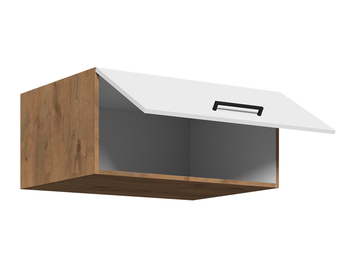 Модулен окачен шкаф Wood Grey 133