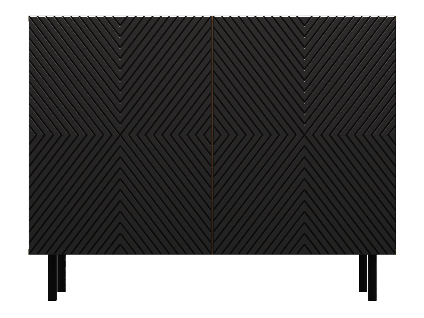 Шкаф Romseru 101 (Черен + Artisan дъб)