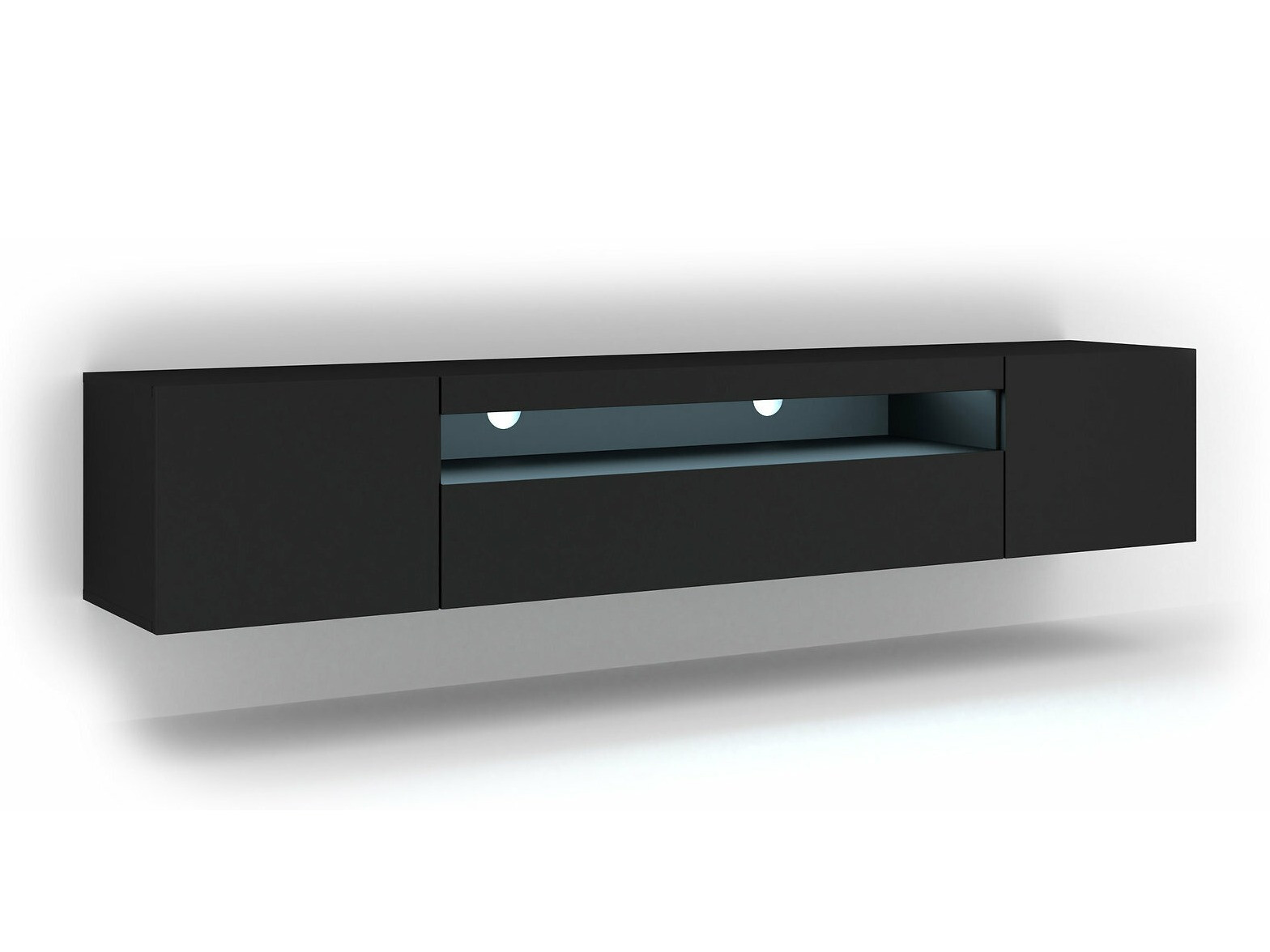 ТВ шкаф Morteo 104 (Черен)