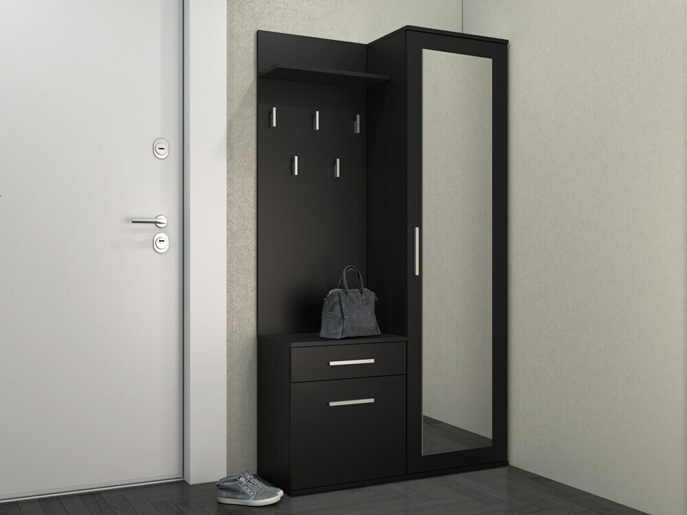 Комплект за антре Mandeville 126 (Черен мат)