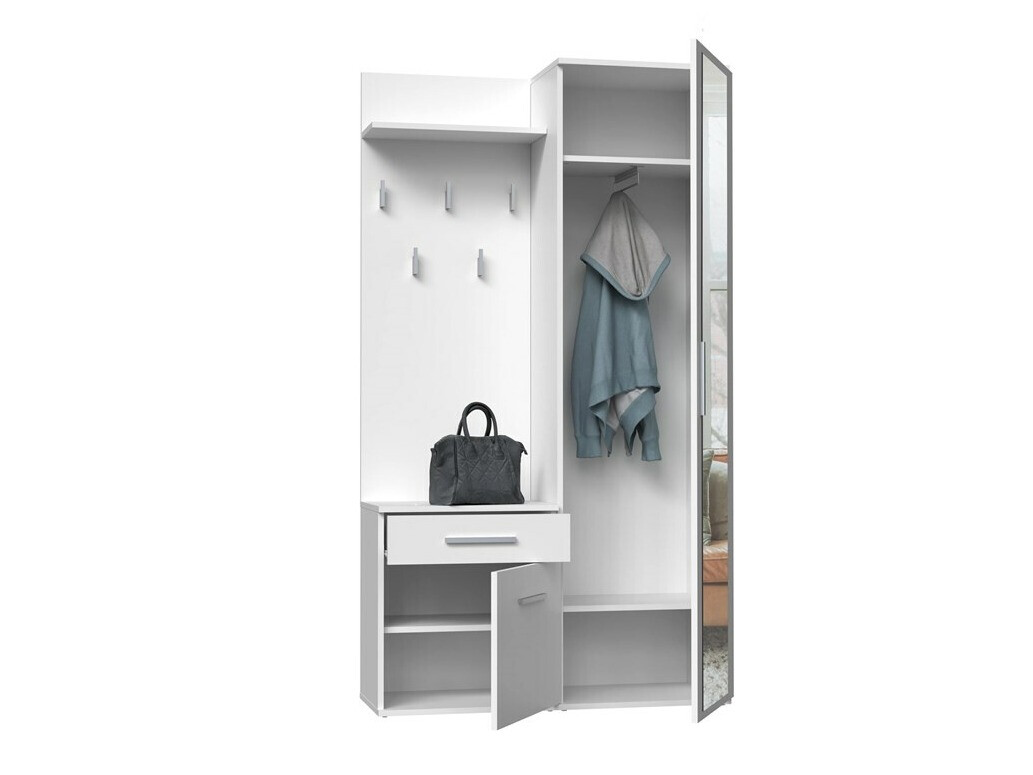 Комплект за антре Mandeville 126 (Матов бял)