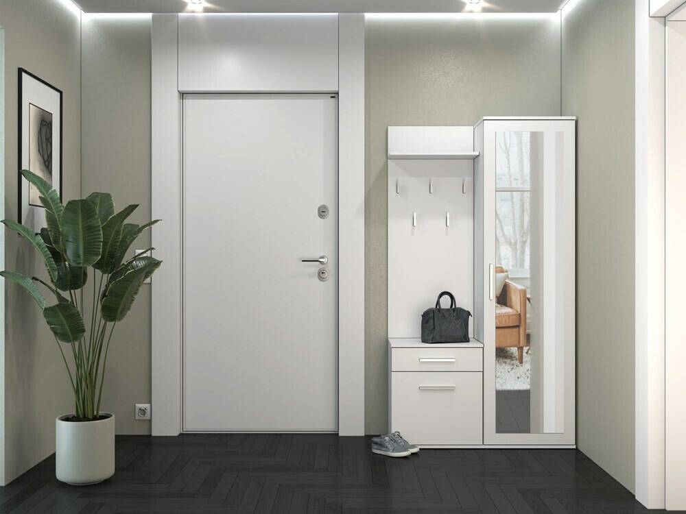 Комплект за антре Mandeville 126 (Матов бял)