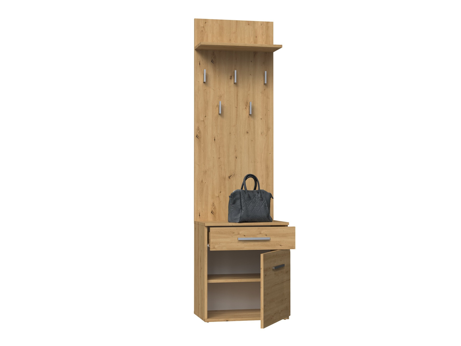 Комплект за антре Mandeville 129 (Artisan дъб)