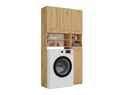 Шкаф за баня Mandeville 128 (Artisan дъб)