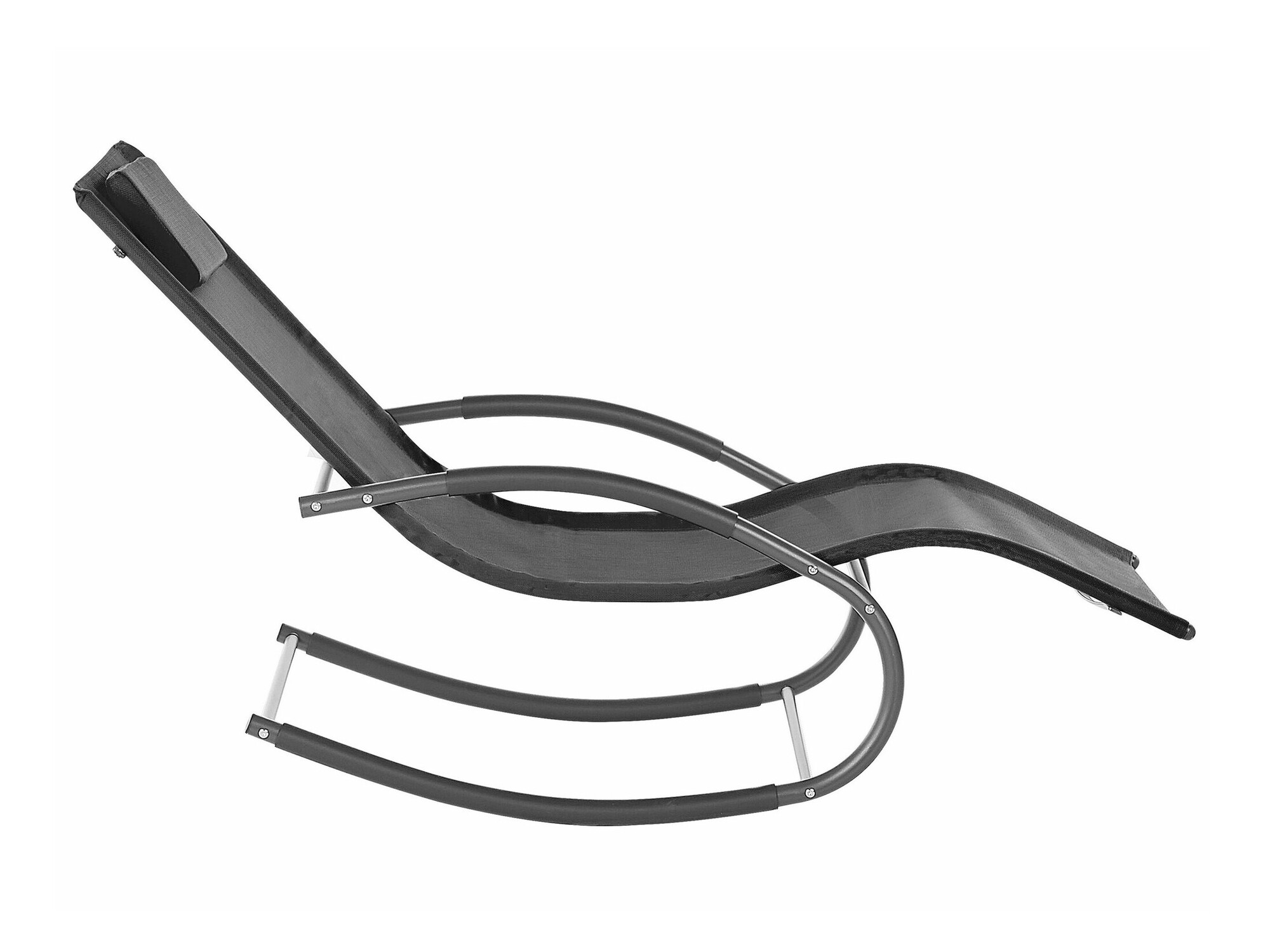 Градински шезлонг Berwyn 1973 (Черен)