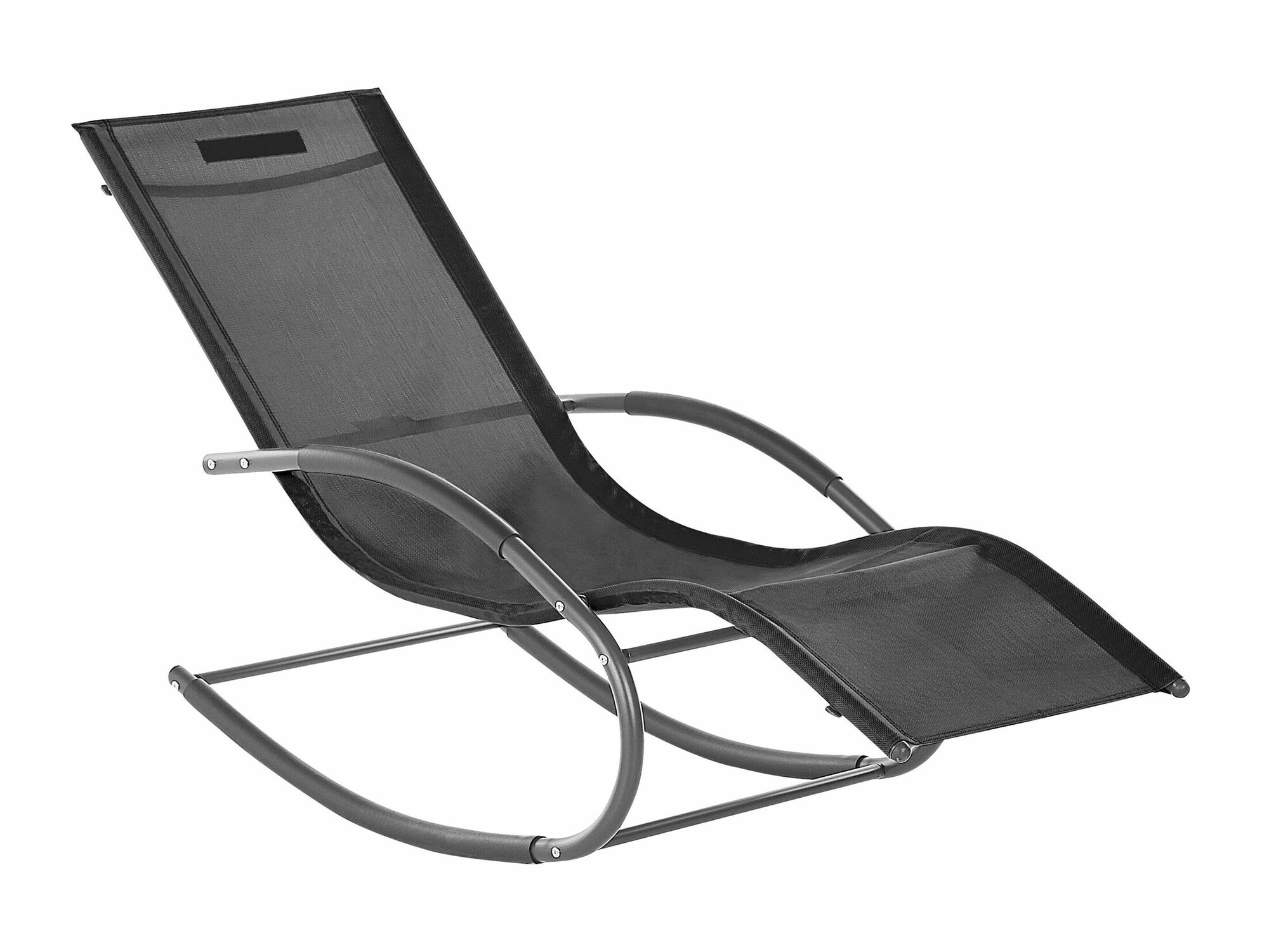 Градински шезлонг Berwyn 1973 (Черен)