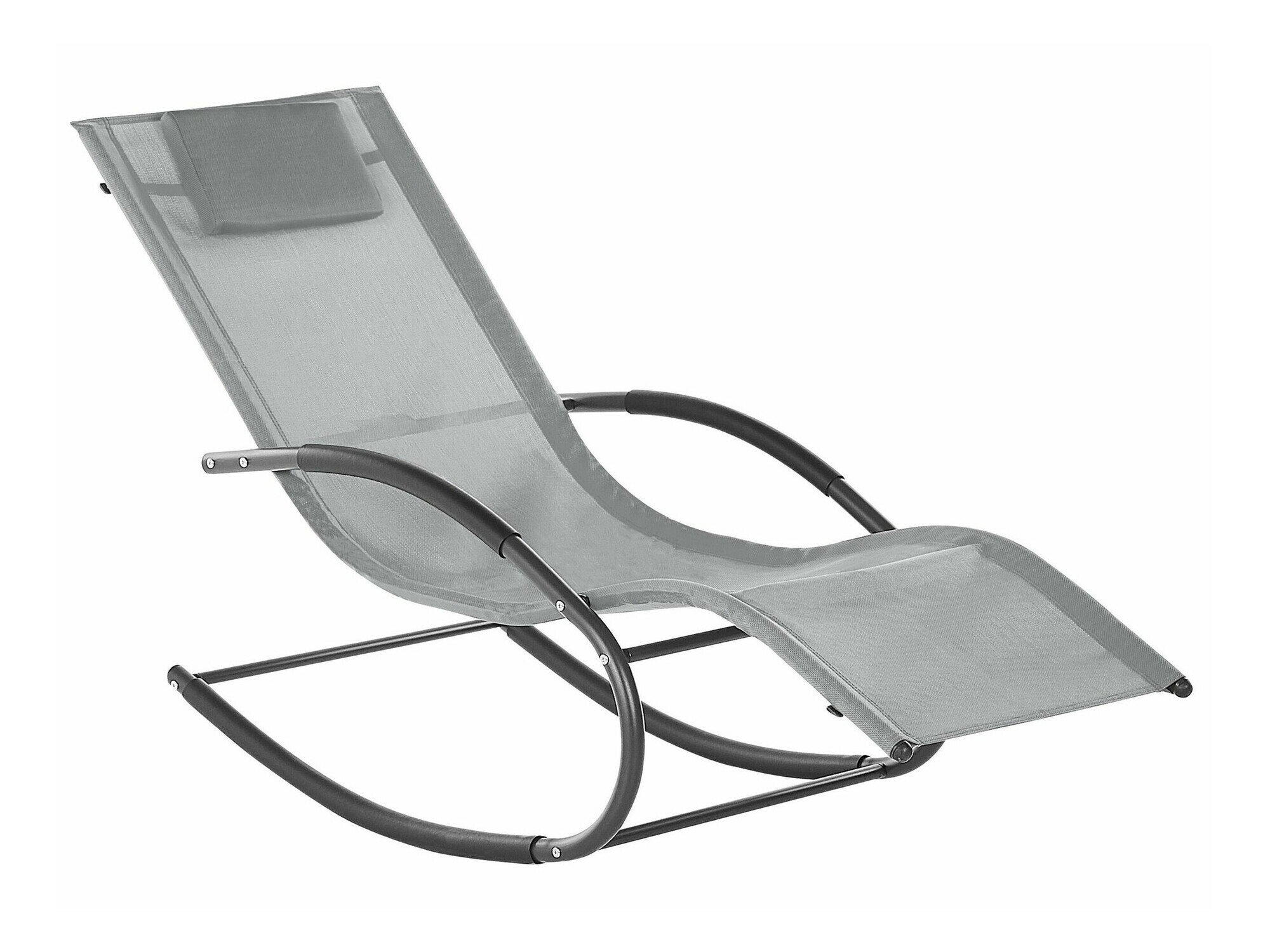 Градински шезлонг Berwyn 1973 (Светло сив)