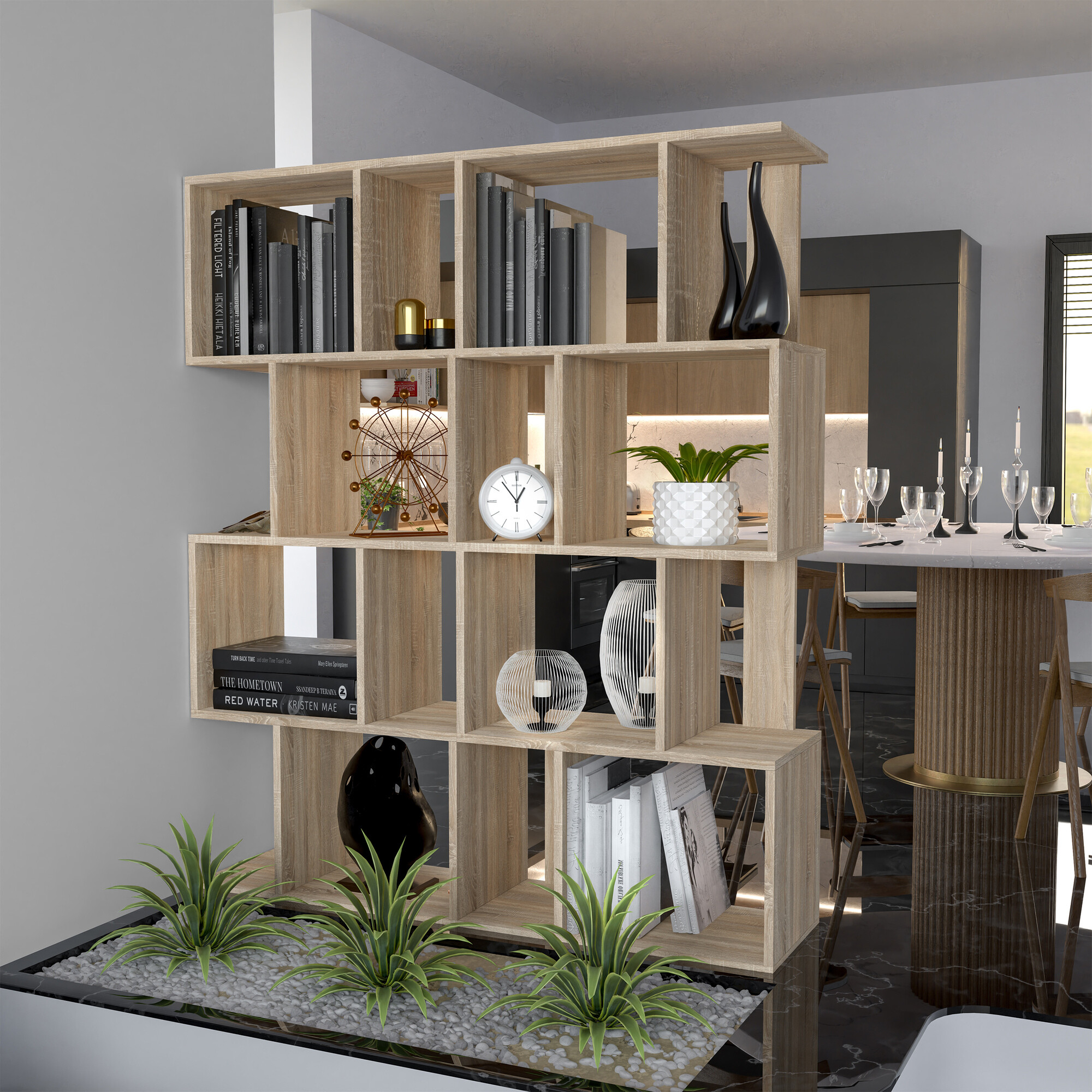 Етажерка Mandeville 160 (Сонома дъб)