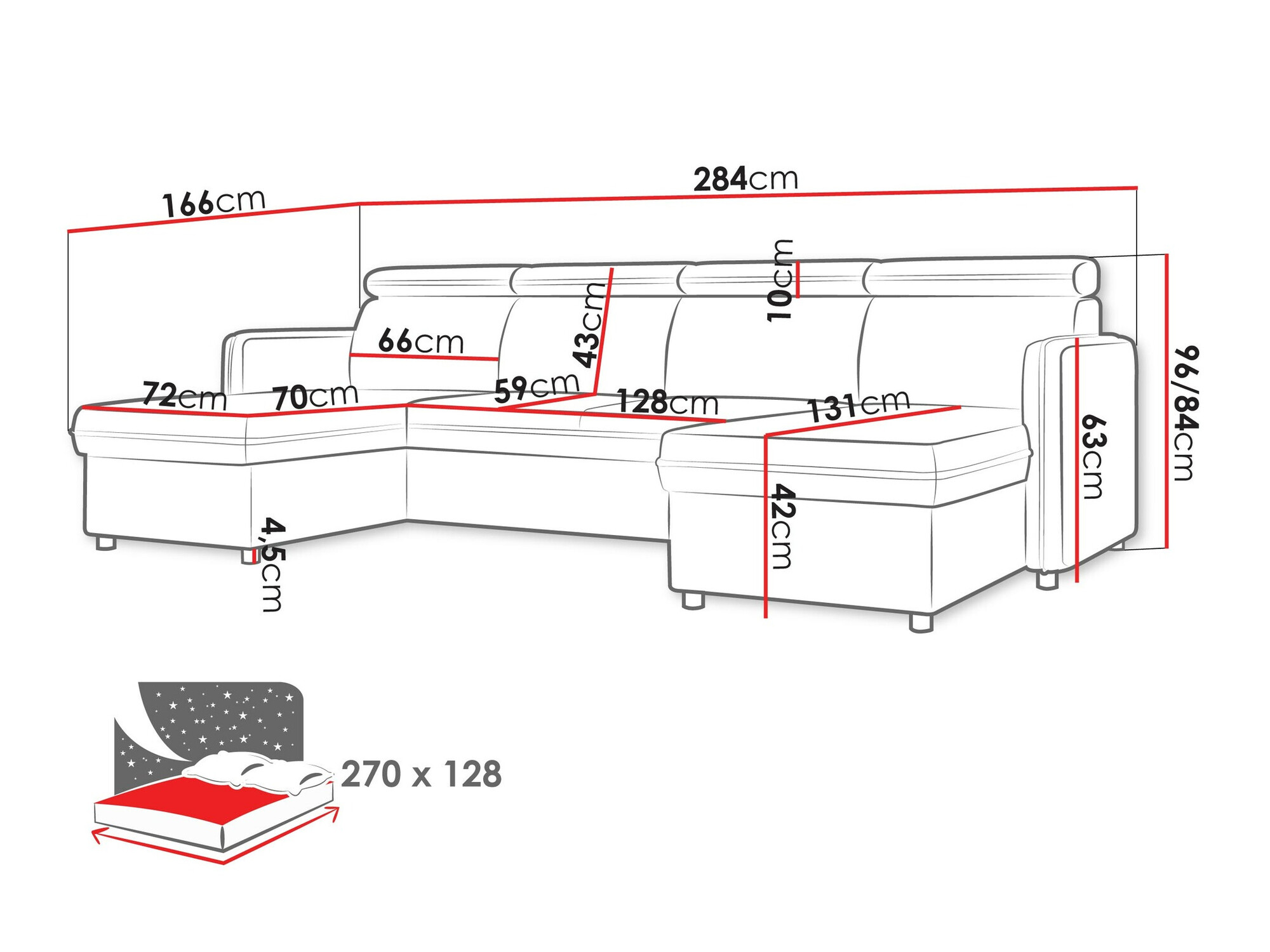 Ъглов диван Temple 130 (Enjoy New 21)