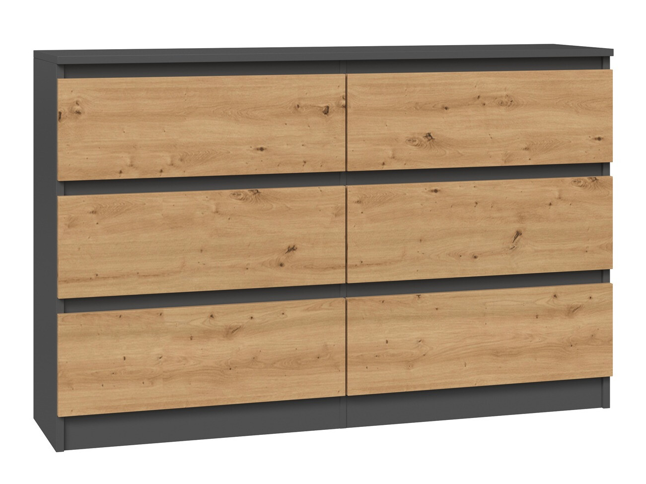 Скрин Elbvelu 103 (Антрацит + Artisan дъб)