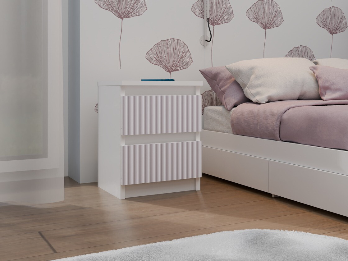 Нощно шкафче Mortore 103 (Роза)