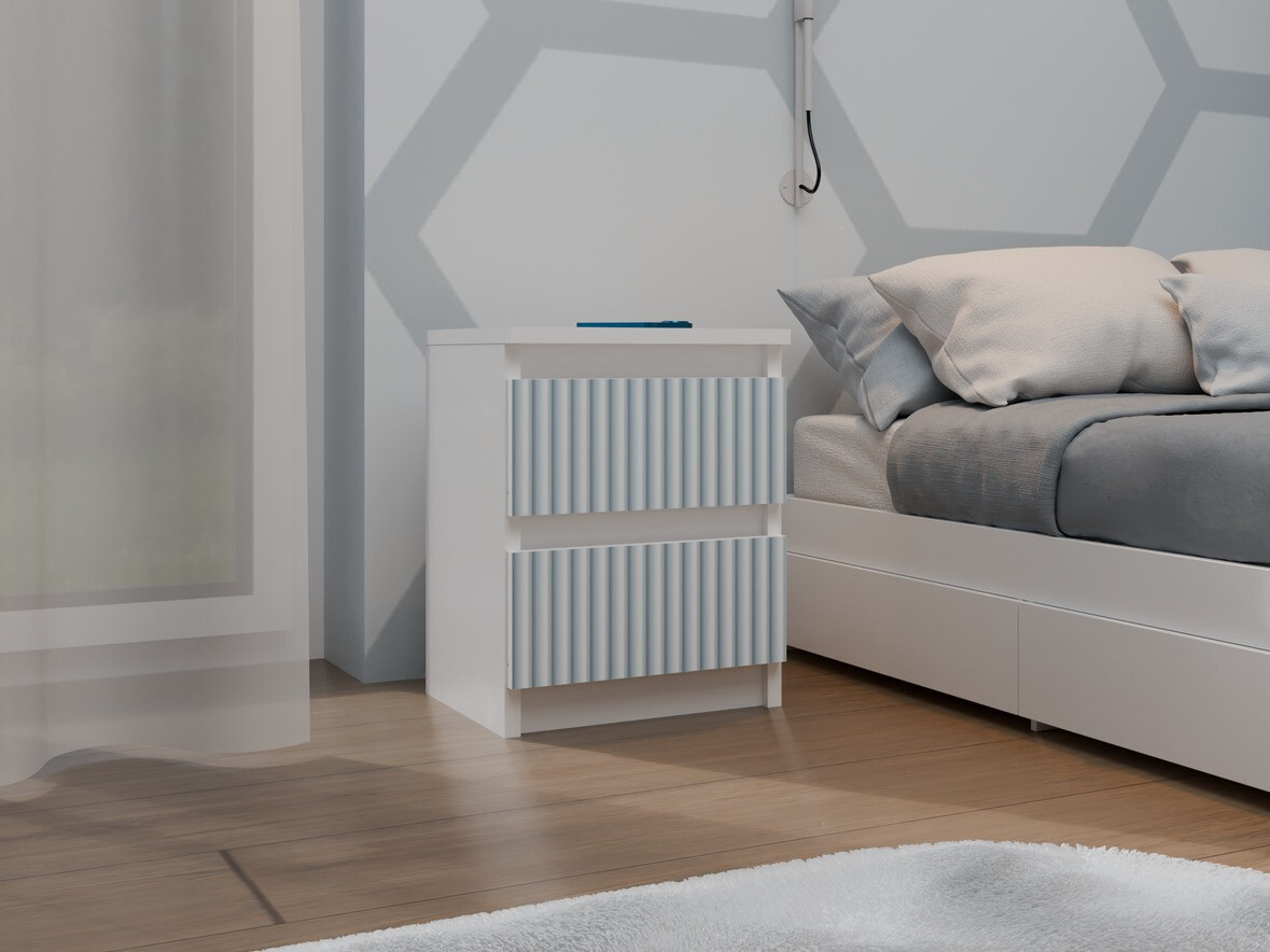 Нощно шкафче Mortore 103 (Син)