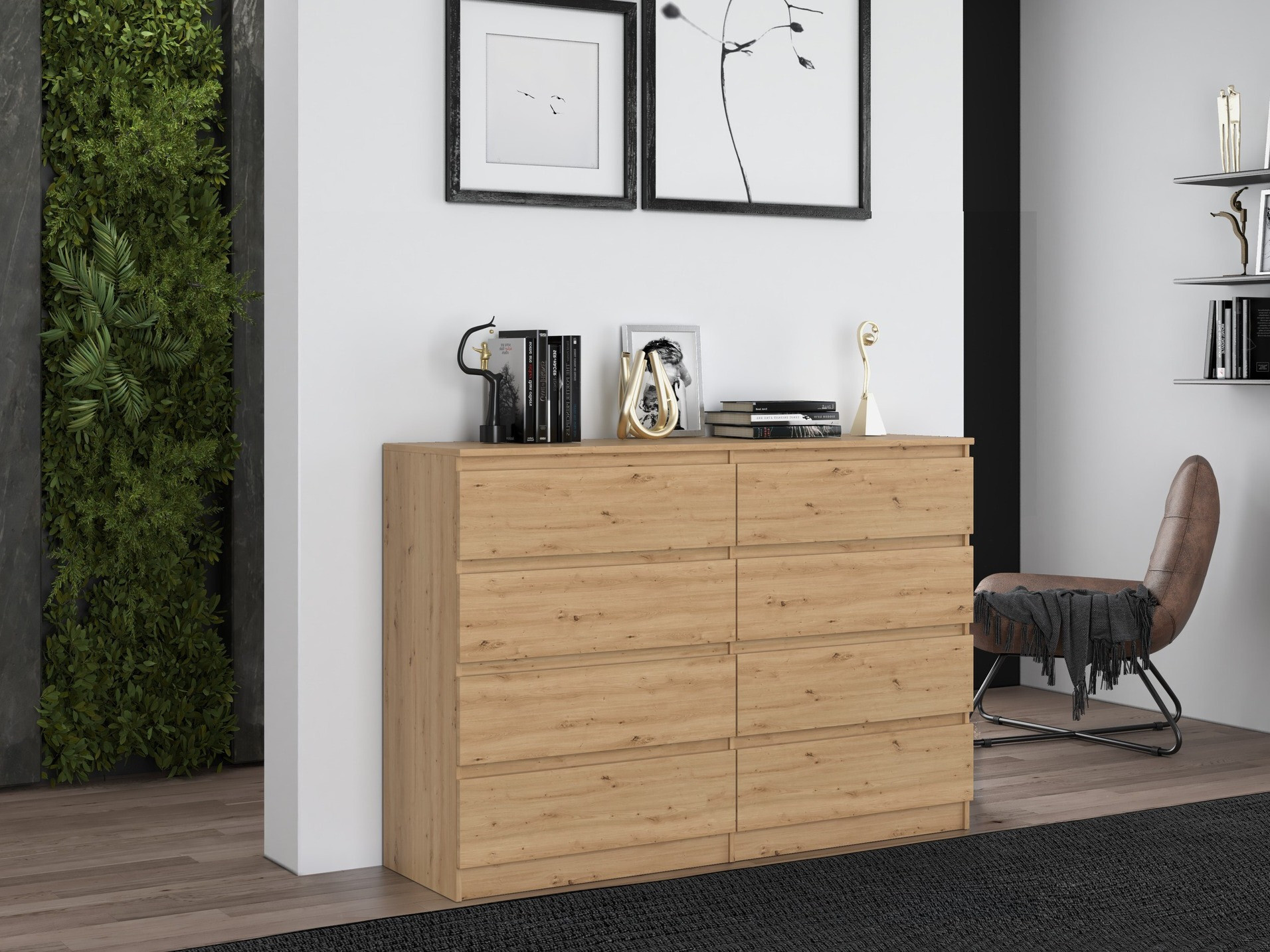 Скрин Elbvelu 100 (Artisan дъб)