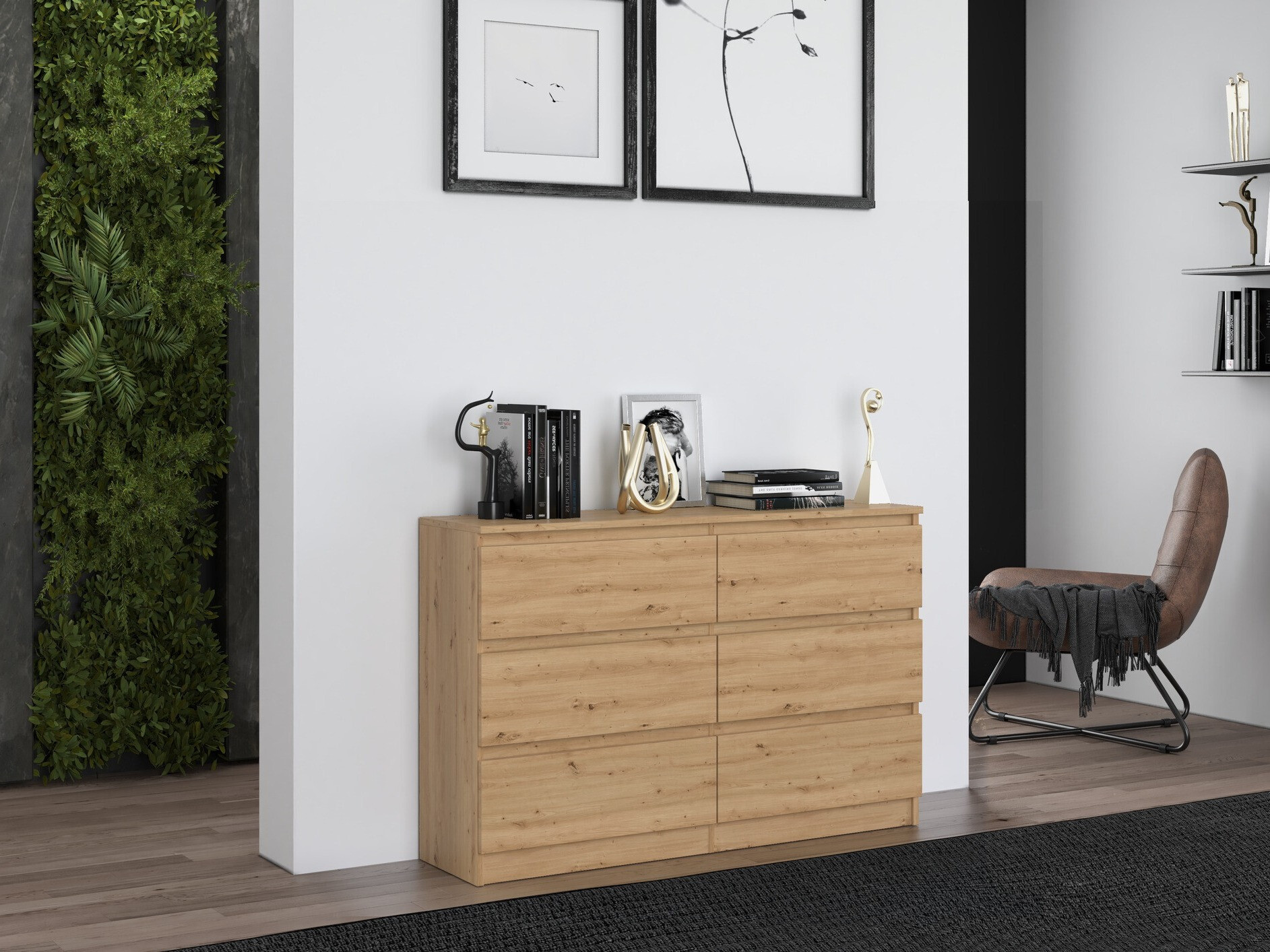 Скрин Elbvelu 103 (Artisan дъб)