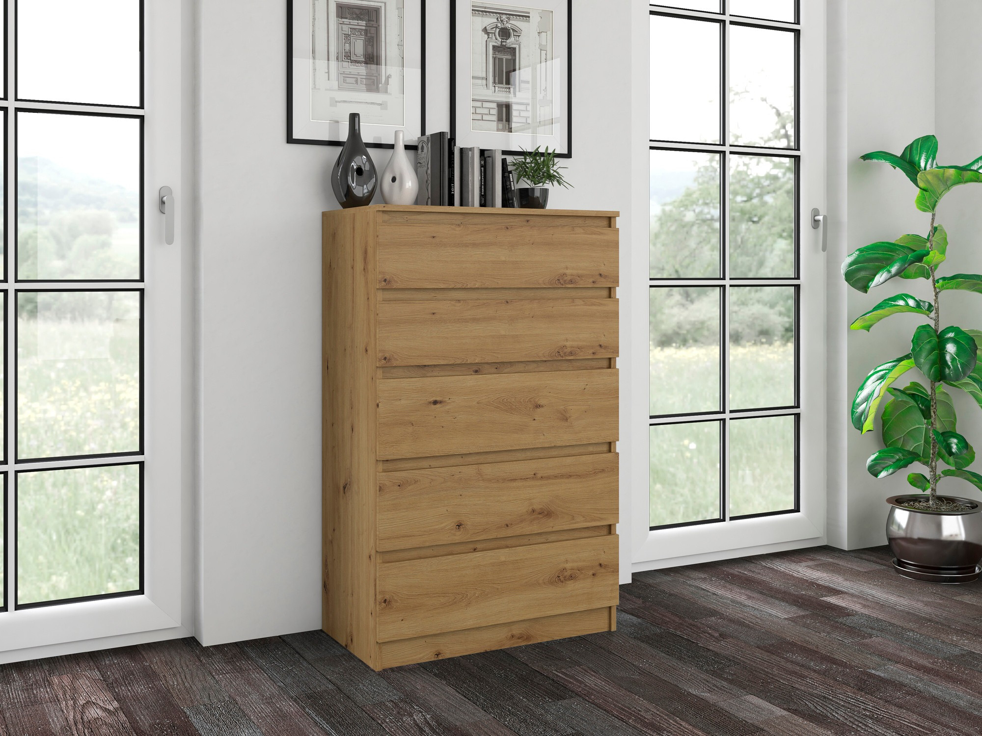 Скрин Elbvelu 104 (Artisan дъб)