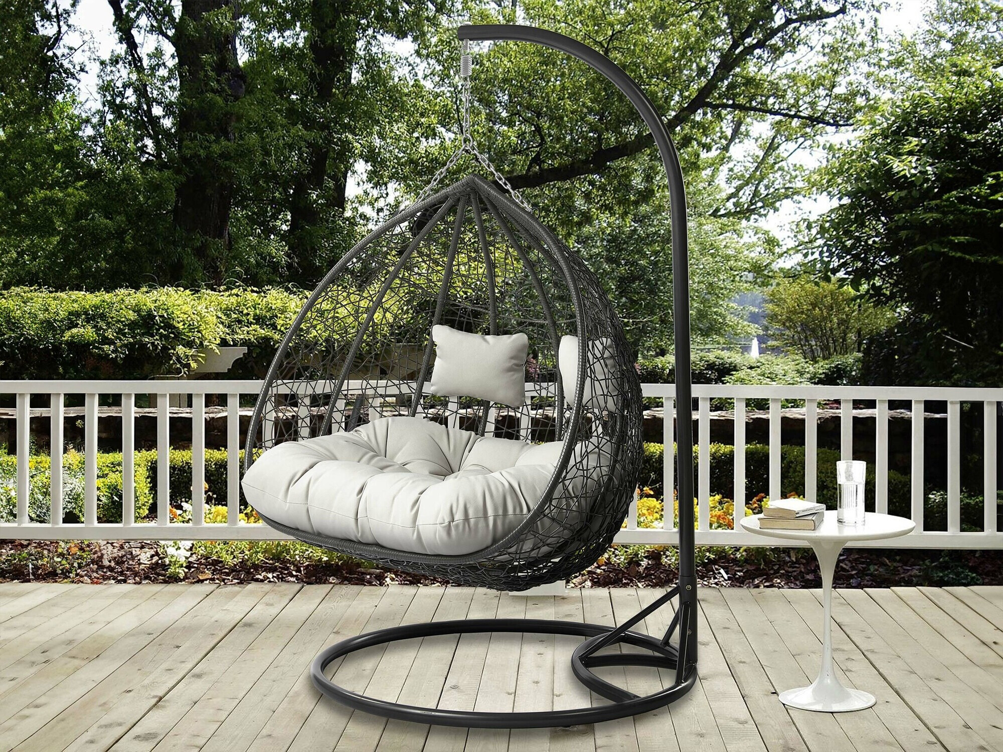 Градинска люлка Comfivo 325 (Сив + Светло сив)