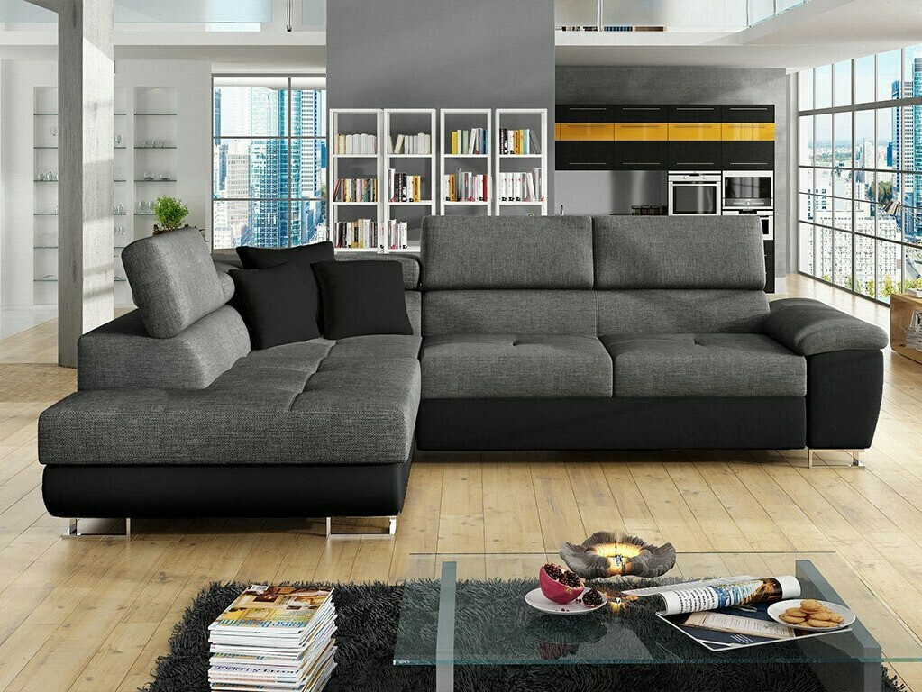 Ъглов диван Comfivo Ruta III (Soft 011 + Lux 06)