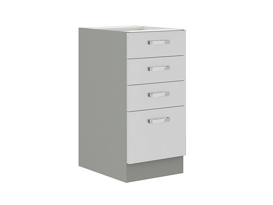 Модулен шкаф с чекмеджета Multi White 122