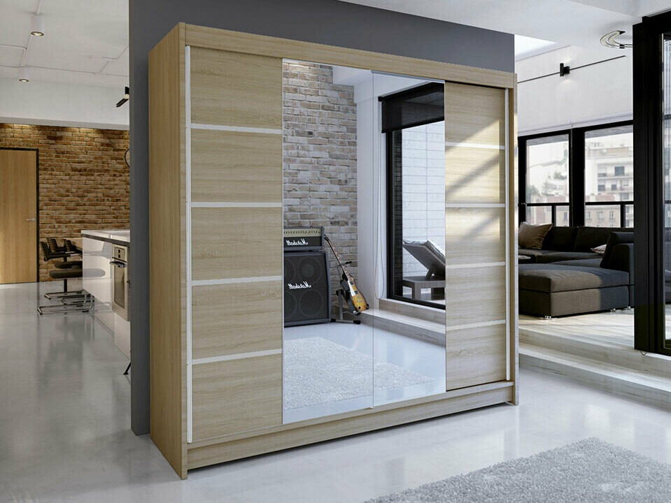 Гардероб Closico 154 (Сонома дъб)