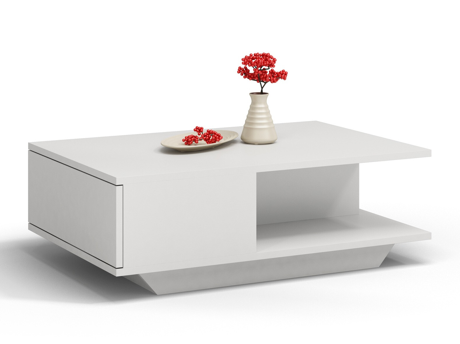 Масичка за кафе Mandeville 205 (Бял)