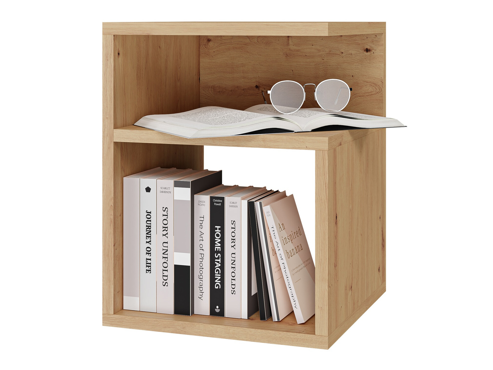 Нощно шкафче Mandeville 202 (Artisan дъб)