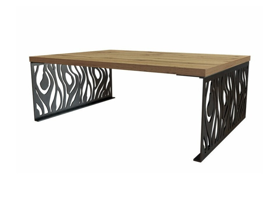 Масичка за кафе Germantown 108 (Дъб + Черен мат)