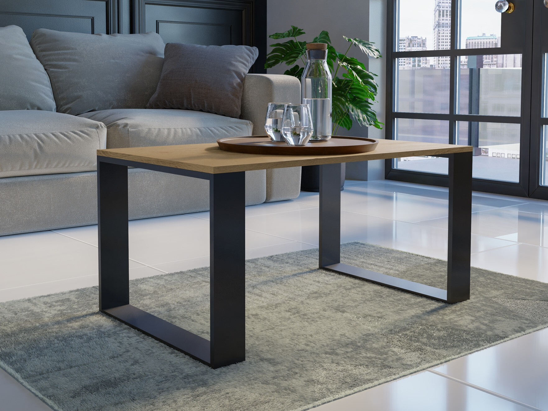 Масичка за кафе Mandeville 217 (Artisan дъб)