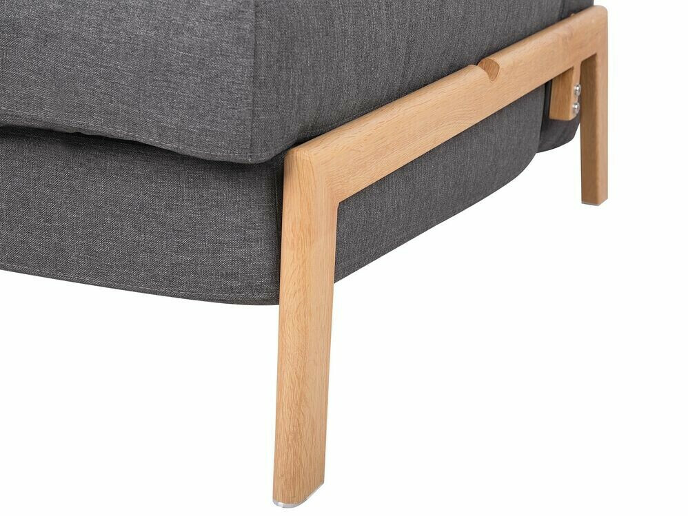 Разтегателен диван Berwyn 436 (Тъмно сив)