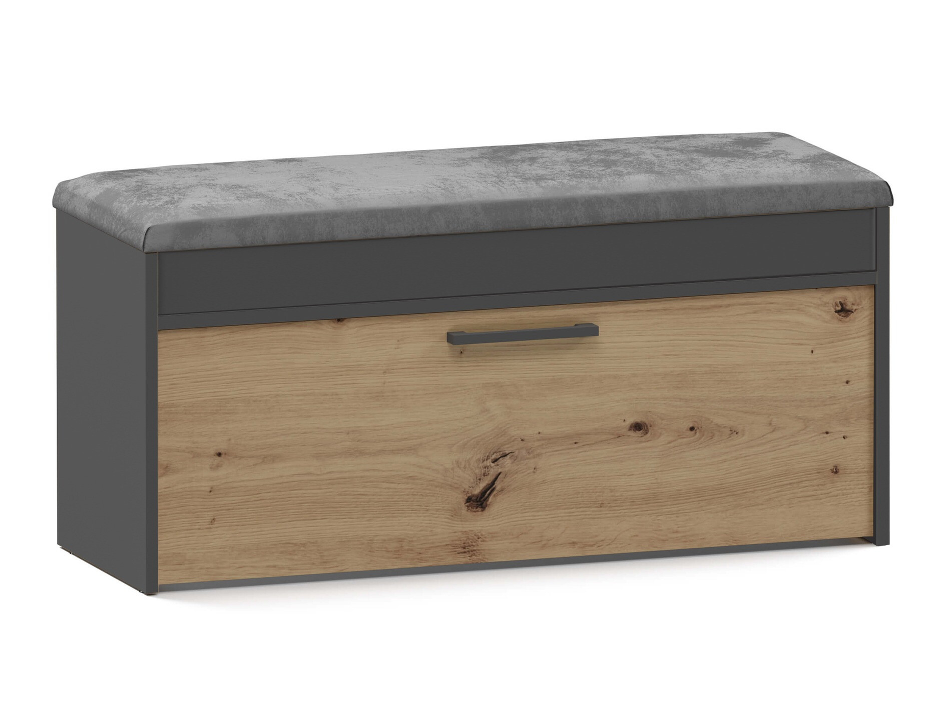 Шкаф за обувки Mandeville 216 (Антрацит + Artisan дъб)