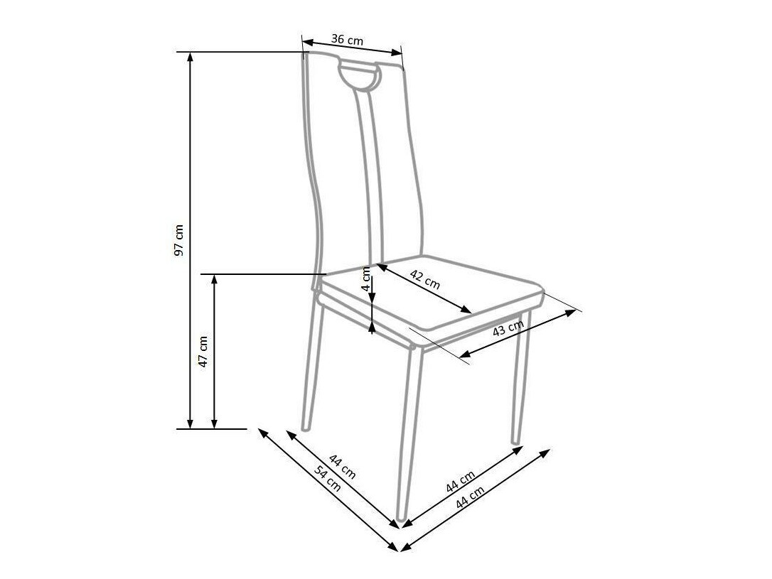 Стол Houston 252 (Сметана)