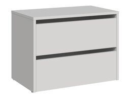 Шкаф за обувки Mandeville 222 (Бял)